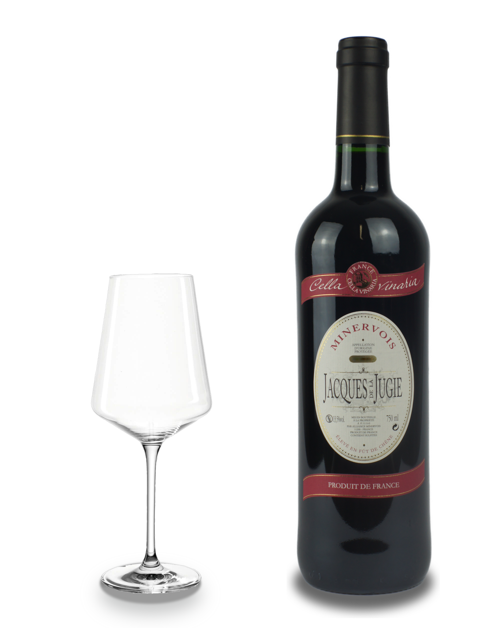 Jacques De La Jugie AOP Minervois Rouge 2018 PORTUS Weinladen